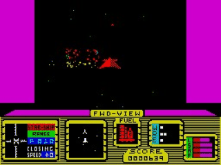 Space Hunter screenshot 2 for ZX Spectrum